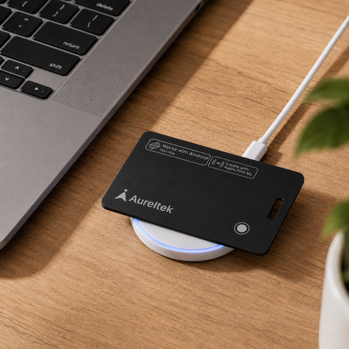 Aureltek Charger 2 Pack 15W Magnetic Wireless Charger Fast Charging Pad Compatible with Iphone & Android